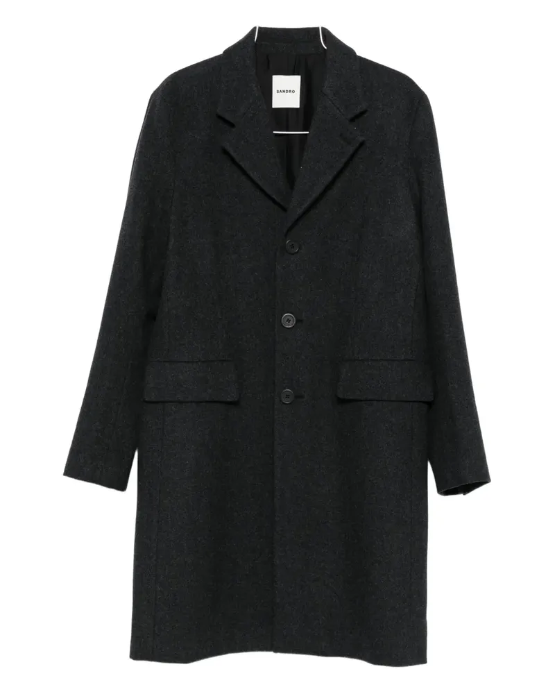 Sandro Mantel mit drei Knöpfen - Grau Grau
