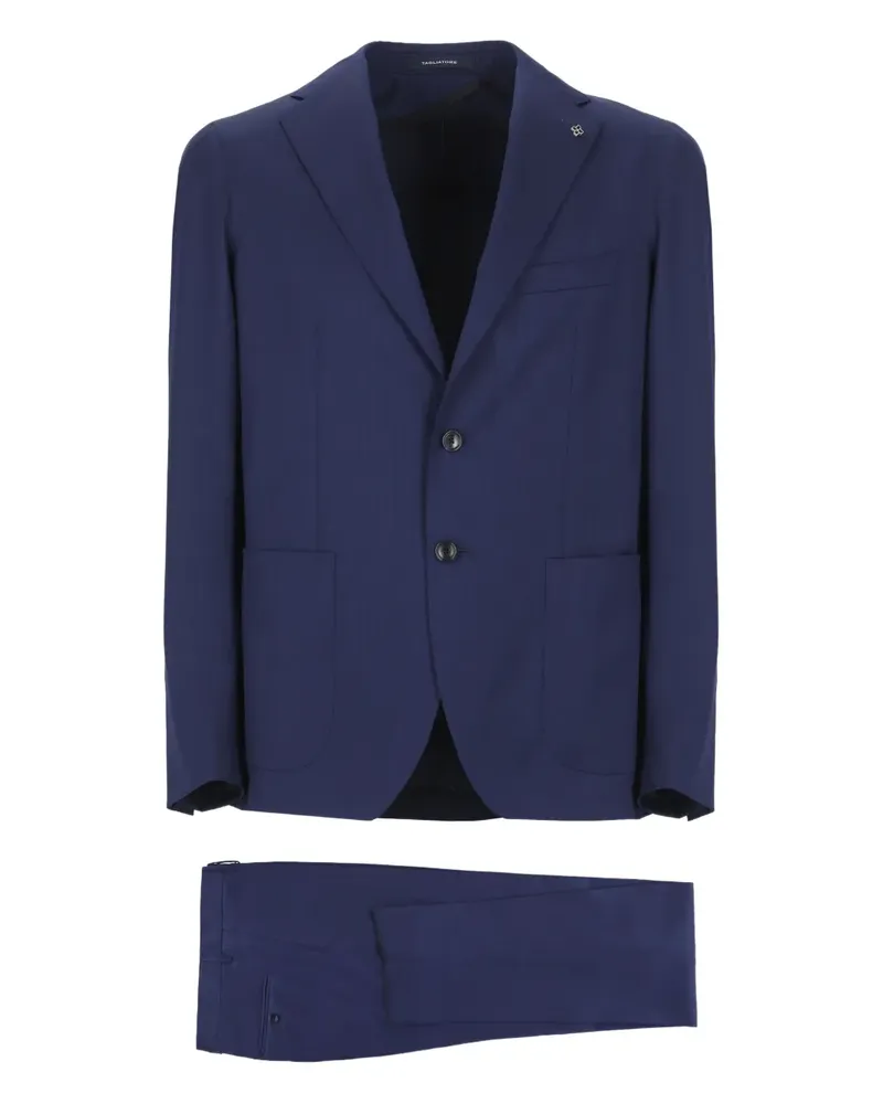 Tagliatore Einreihiger Anzug - Blau Blau
