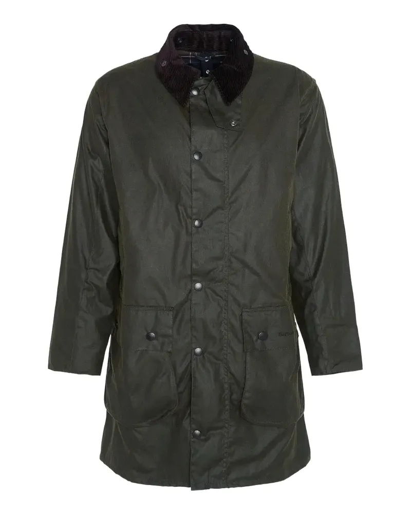Barbour border® waxed jacket - Grün Grün