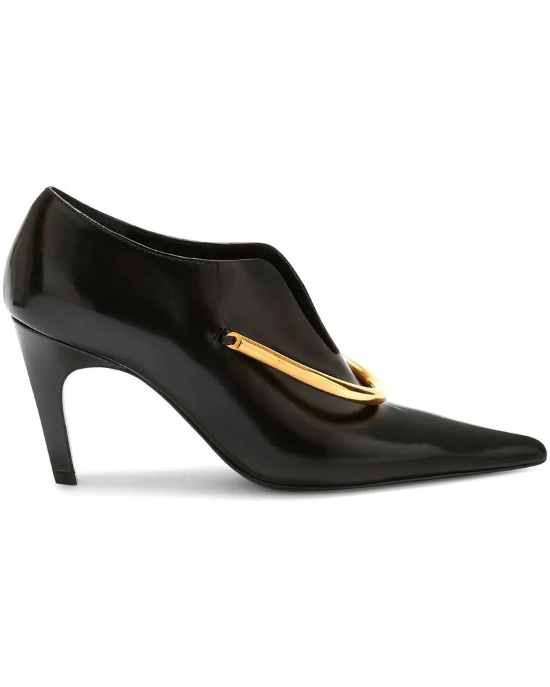 Jil Sander Pumps mit spitzer Kappe 60mm - Schwarz Schwarz