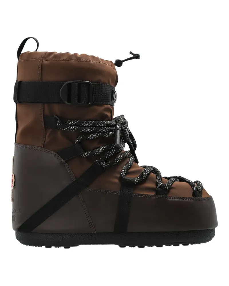 Moncler x Moon Boot Icon Low snow boots - Braun Braun