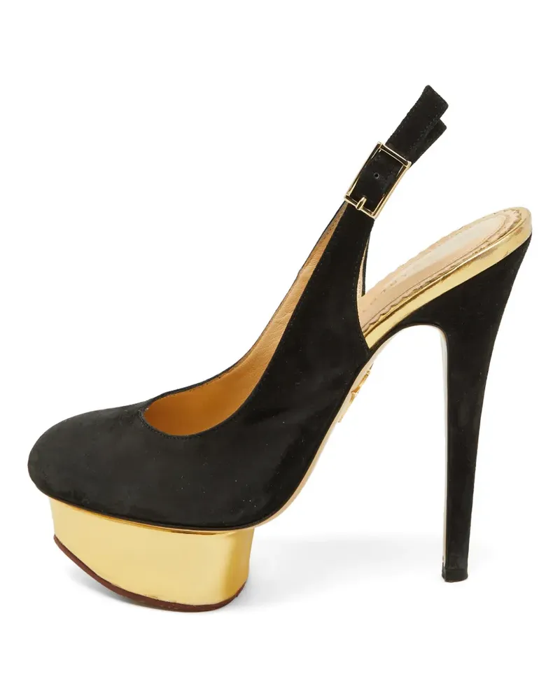 Charlotte Olympia Dolly Pumps mit Absatz - Schwarz Schwarz