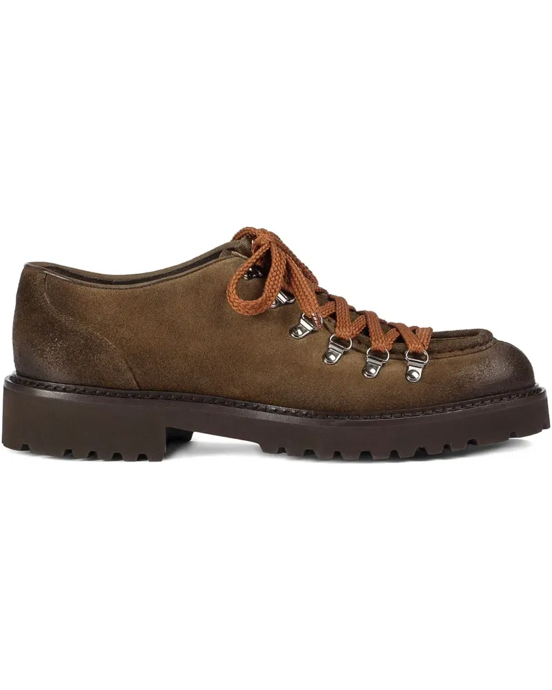 Doucal´s Derby-Schuhe aus Wildleder - Braun Braun