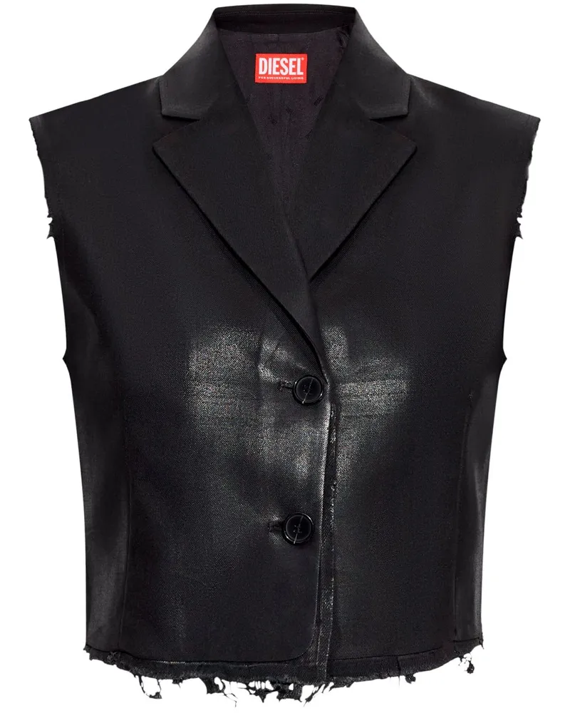 Diesel G-Baryt Weste - Schwarz Schwarz