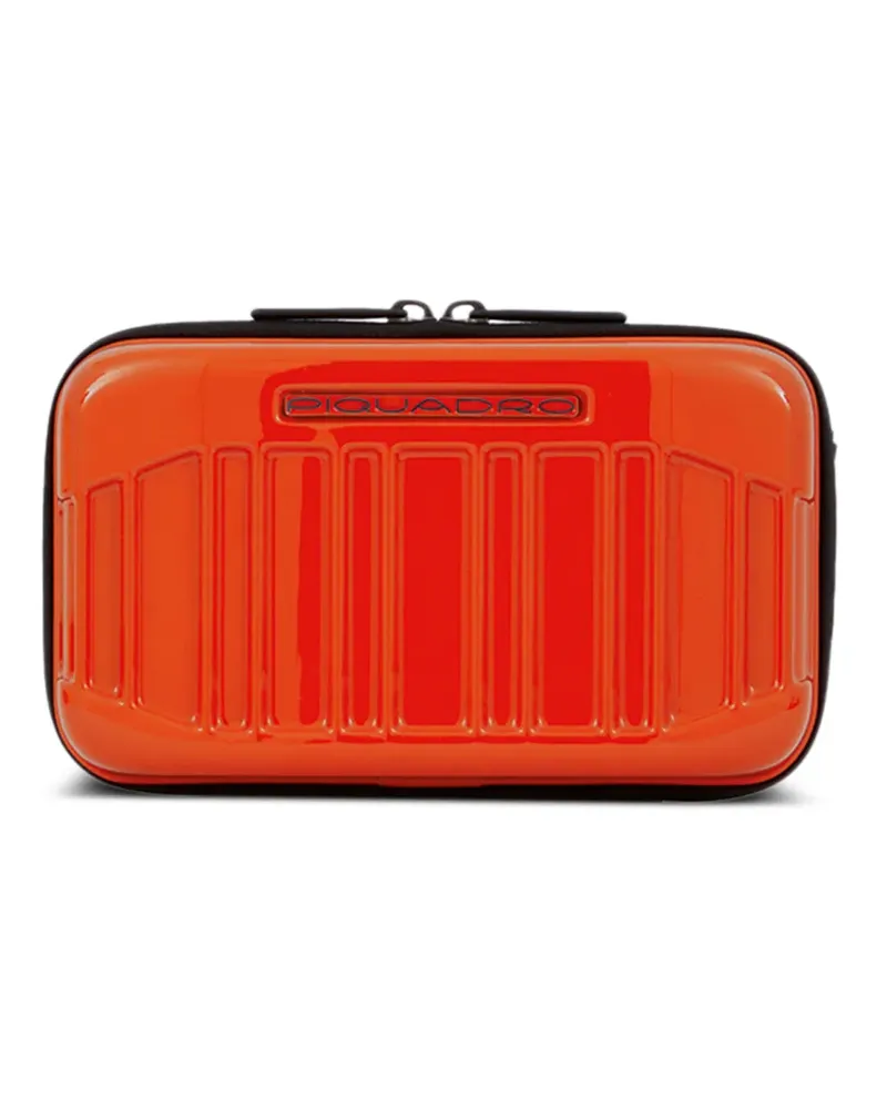 Piquadro logo-detail crossbody bag - Orange Orange