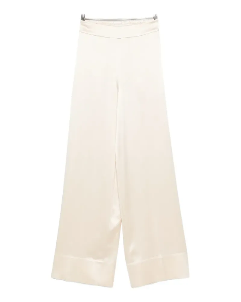 Joseph Dijon elasticated-waistband palazzo pants - Nude Nude
