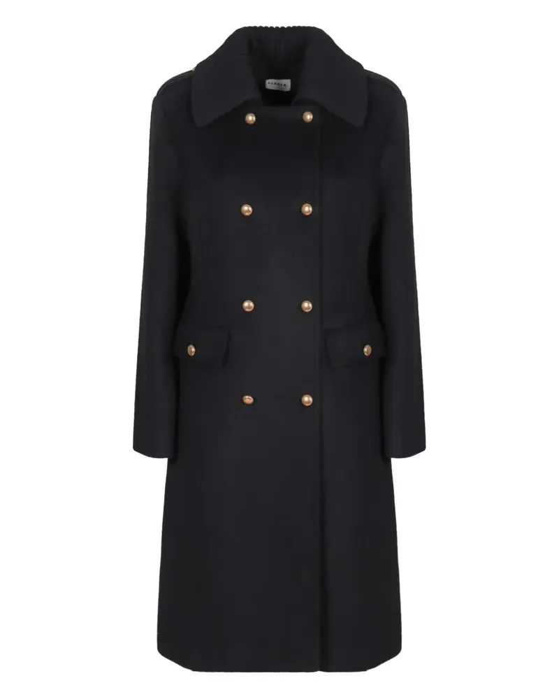 P.A.R.O.S.H. P.A.R.O H. Cabanjacke mit abnehmbarem Kragen - Schwarz Schwarz