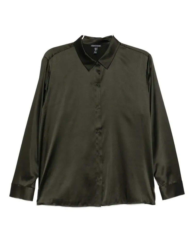 Eileen Fisher Easy Hemd - Grün Grün