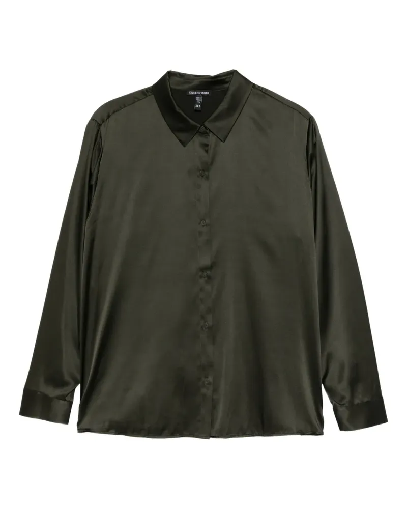 Eileen Fisher Easy Hemd - Grün Grün