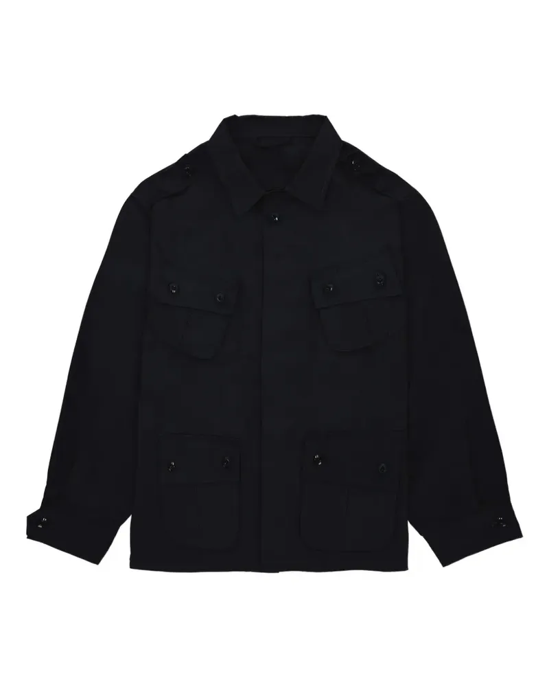 Fortela Elias Jacke mit Ziernähten - Schwarz Schwarz