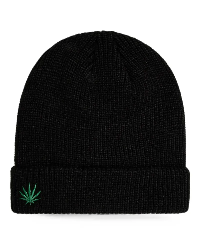 Wacko Maria embroidered beanie - Schwarz Schwarz