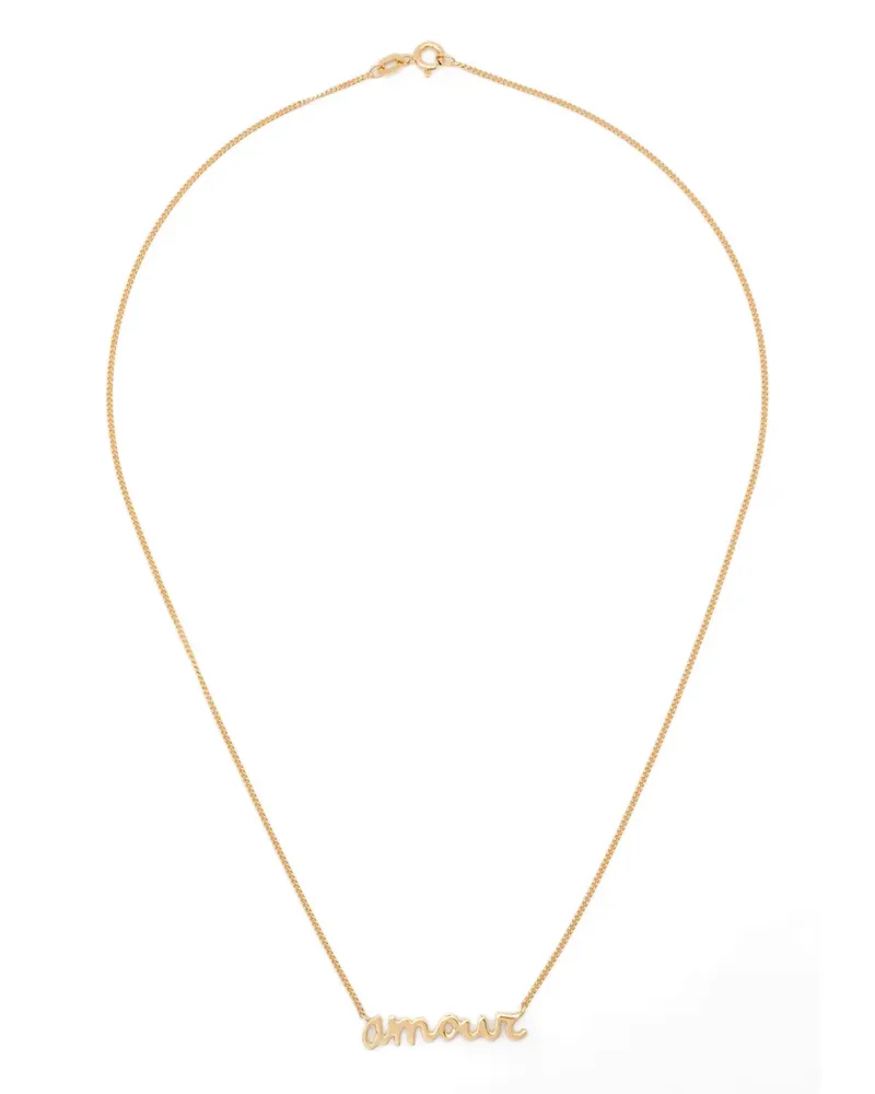 Wouters & Hendrix 18K gold Amour necklace Gold