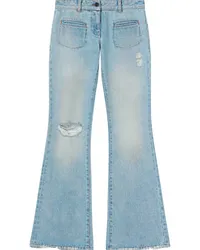 Palm Angels Bootcut-Jeans Blau