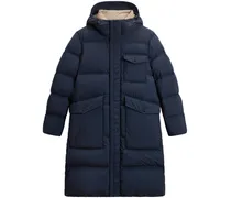 Gesteppter Parka - Blau