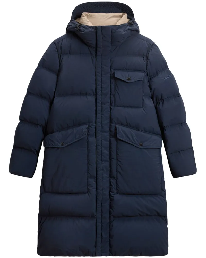 Woolrich Gesteppter Parka - Blau Blau