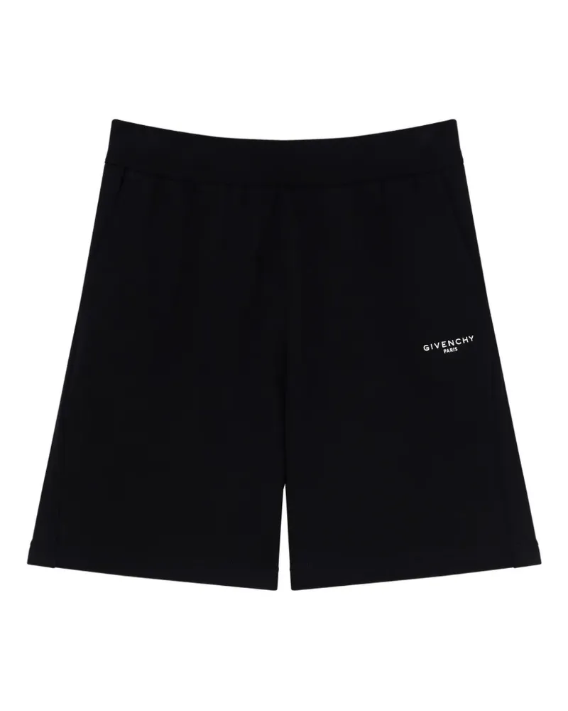 Givenchy Couture Seam Bermudas aus Fleece - Schwarz Schwarz