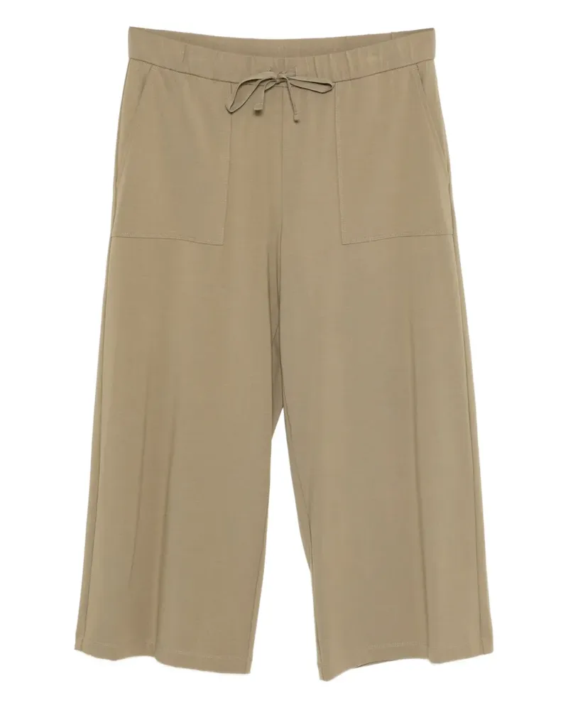 Eileen Fisher Weite Cropped-Hose - Grün Grün