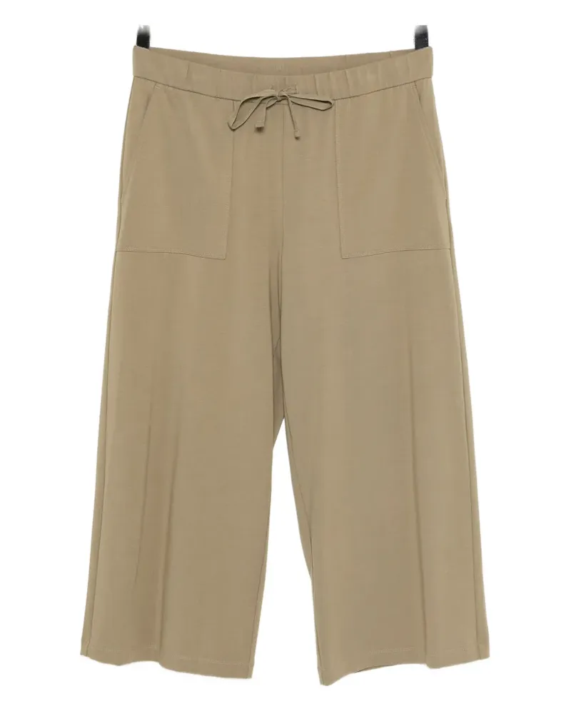 Eileen Fisher wide-leg cropped pants - Grün Grün