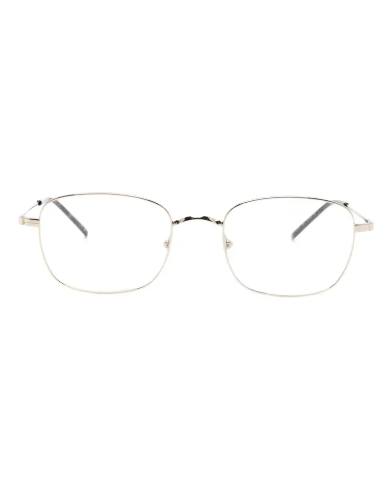 Saint Laurent Eckige Brille - Gold Gold