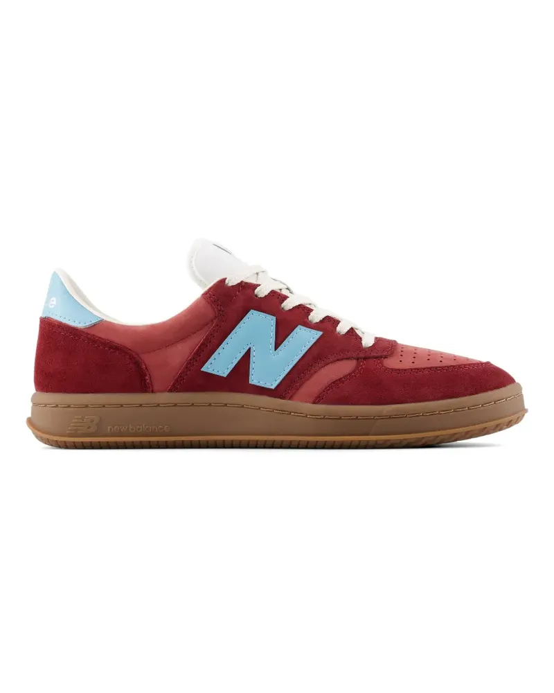 New Balance Perforierte T500 Sneakers - Rot Rot