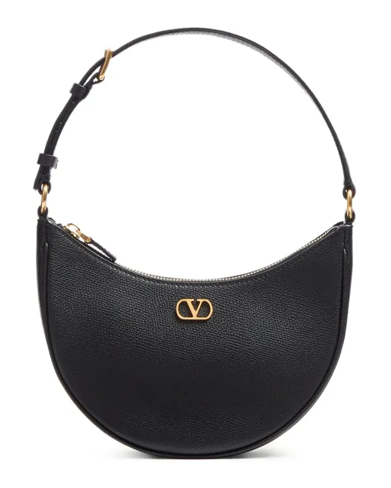 Valentino Garavani Mini VLogo Signature Schultertasche - Schwarz Schwarz