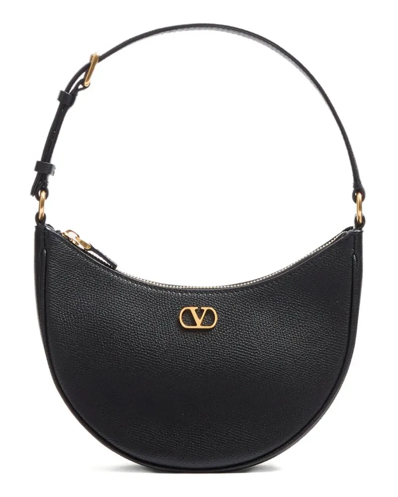 Valentino Garavani Mini VLogo Signature Schultertasche - Schwarz Schwarz