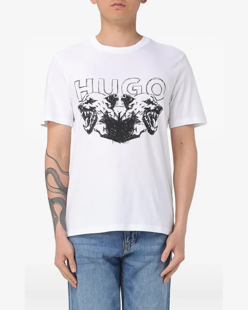 HUGO BOSS Durro T-Shirt - Weiß Weiß