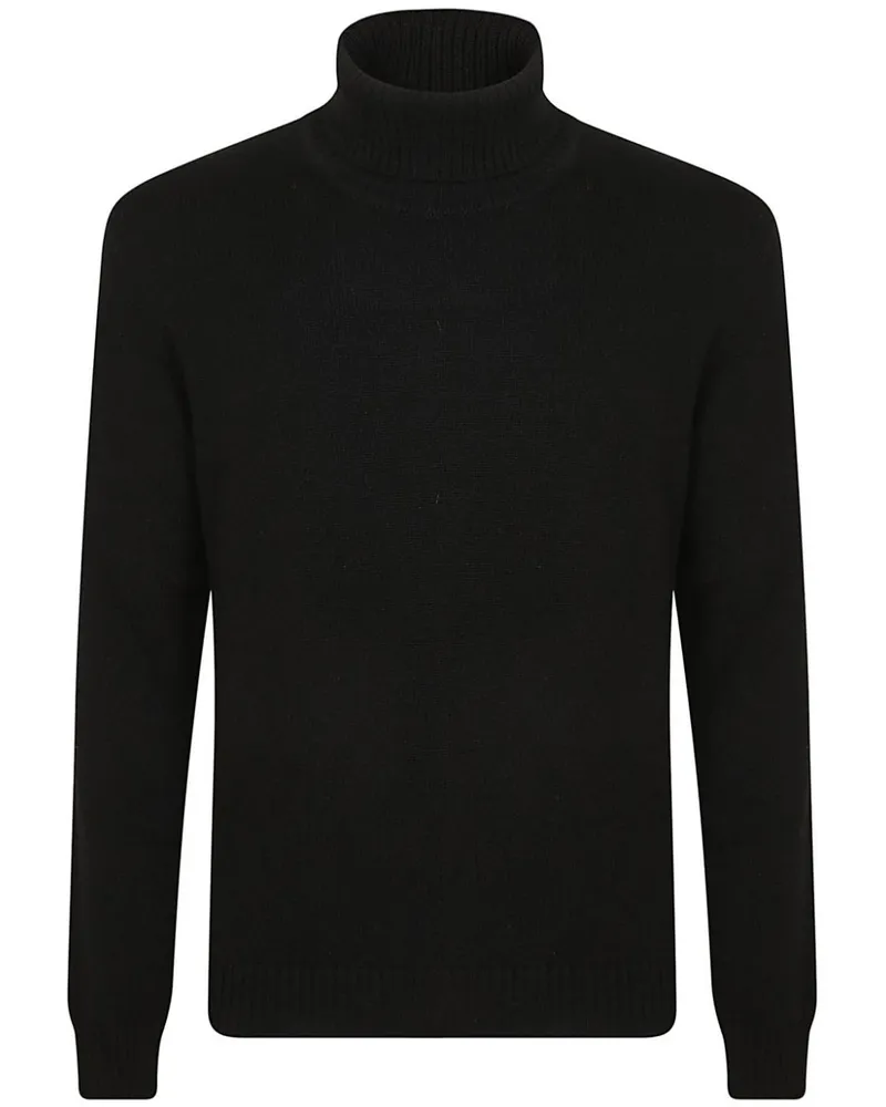 CENERE GB Pullover mit Rollkragen - Schwarz Schwarz