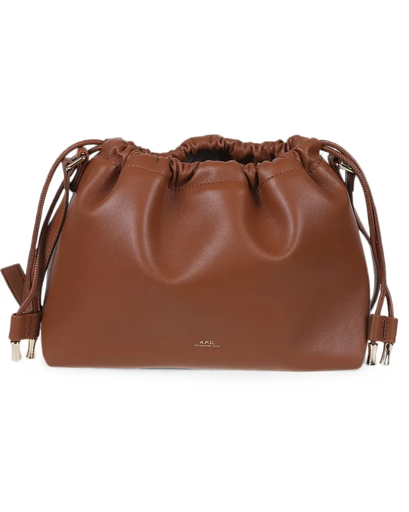A.P.C. Ninon Schultertasche - Braun Braun