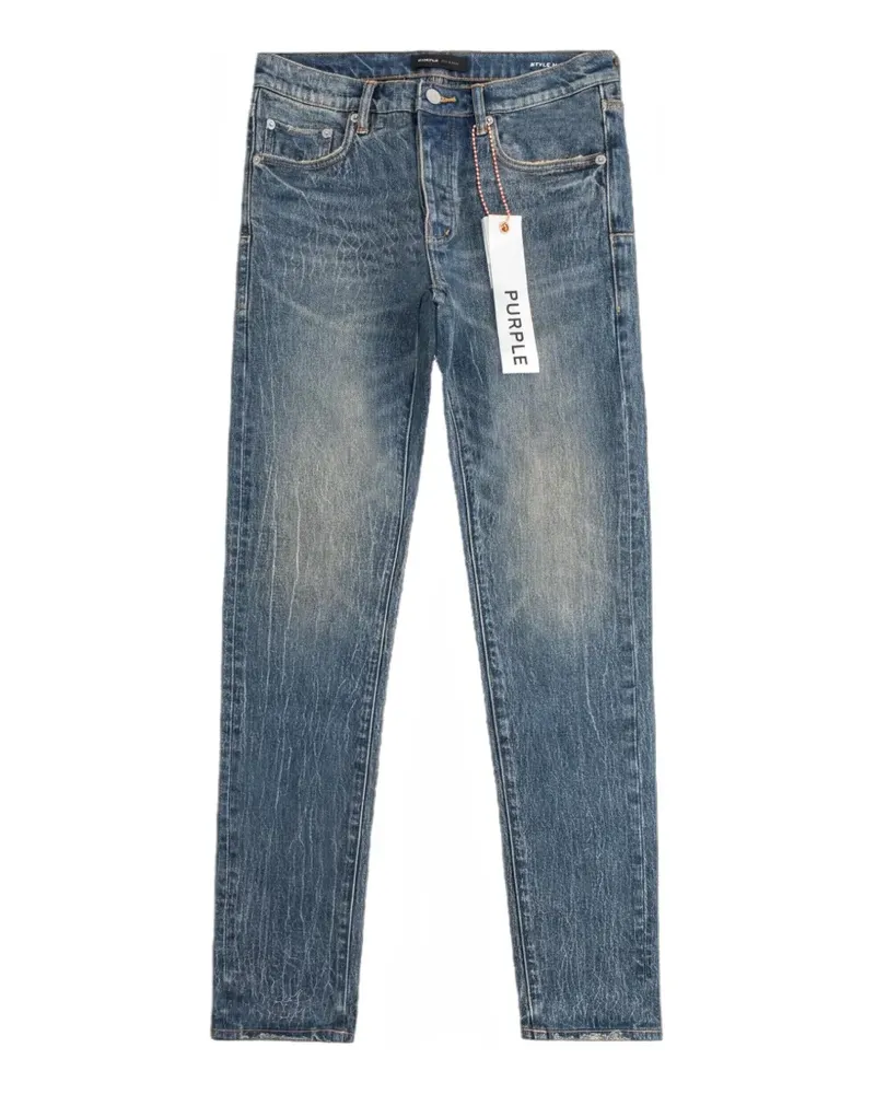 PURPLE BRAND buttoned jeans - Blau Blau