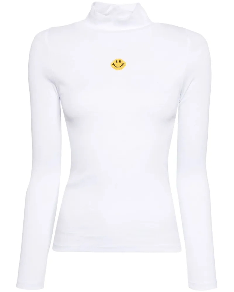 Joshua Sanders Pixel Pullover - Weiß Weiß