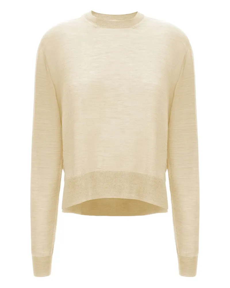 Jil Sander crew-neck sweater - Gelb Gelb