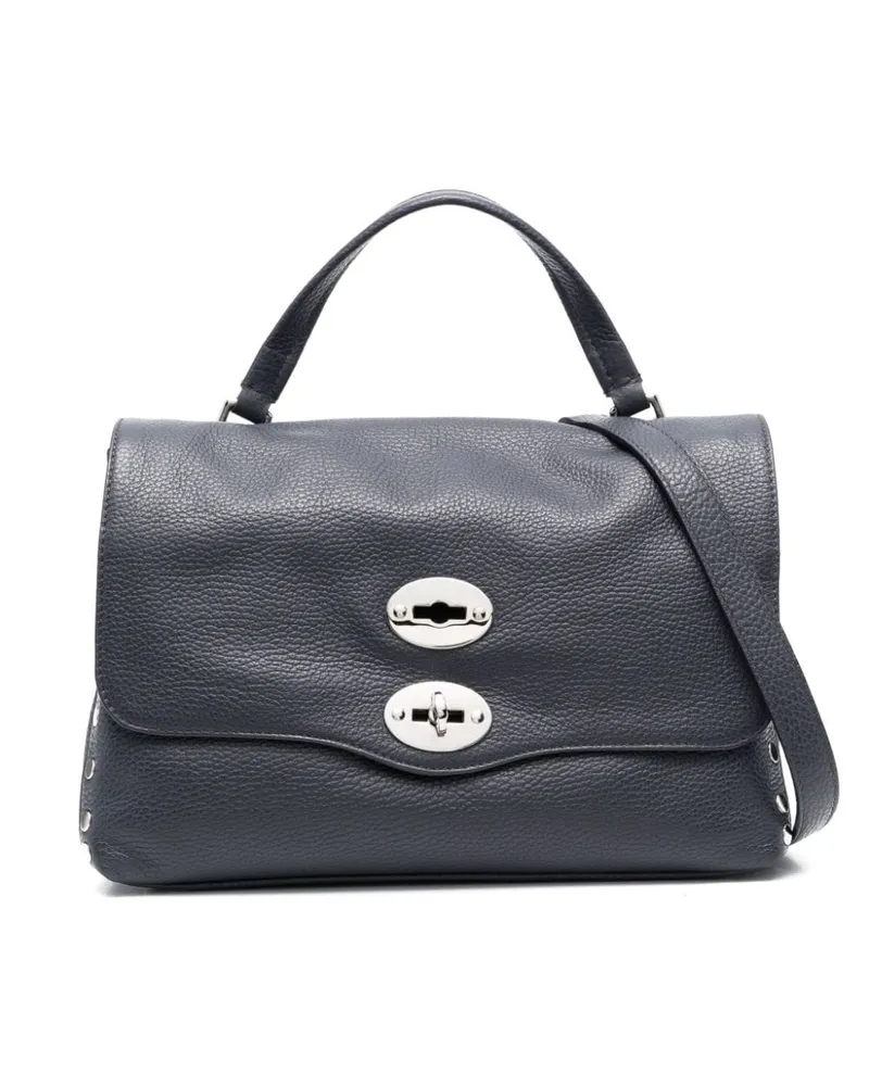 Zanellato Kleine Postina Handtasche - Blau Blau