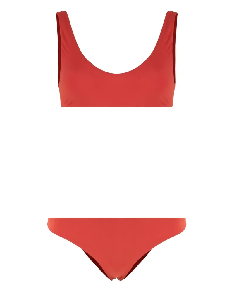 LIDO Ottantauno Bandeau-Bikini mit Schnürung - Rot Rot
