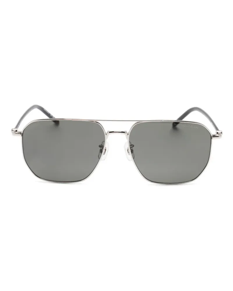 Montblanc Getönte Pilotenbrille - Schwarz Schwarz