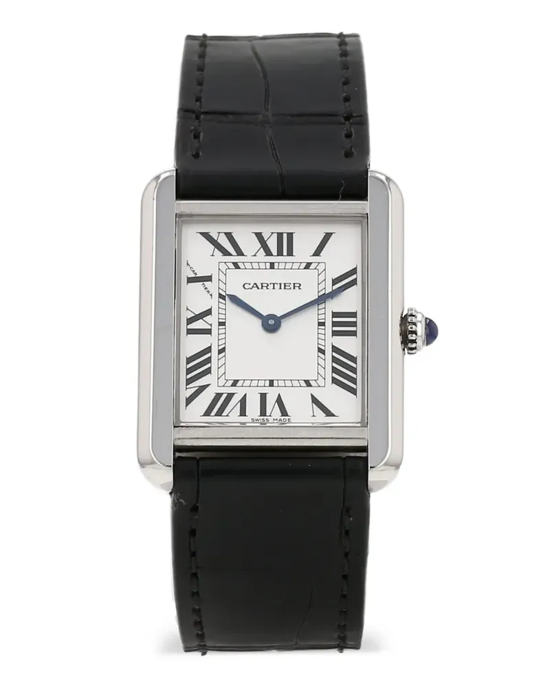 Cartier 2010s Tank Solo 31mm watch - Silber Silber