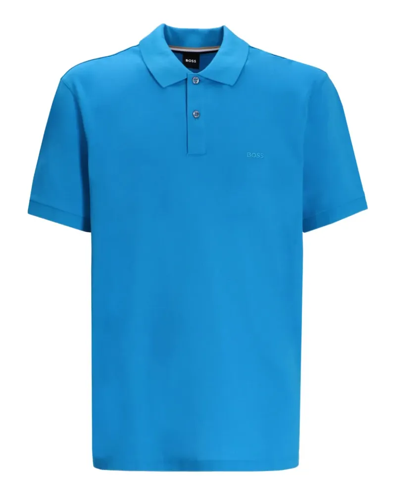 HUGO BOSS Poloshirt aus Piqué - Blau Blau