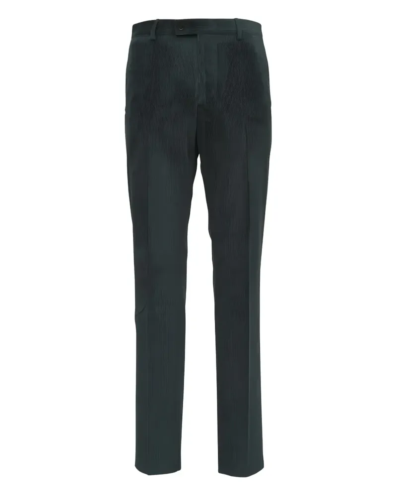 Maurizio Baldassari corduroy-texture trousers - Grün Grün