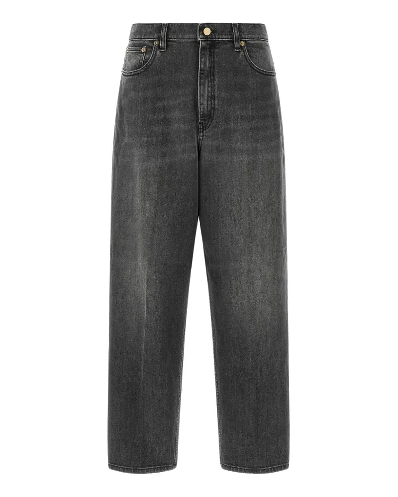 Fabiana Filippi Filo Diamante Wide-Leg-Jeans - Grau Grau