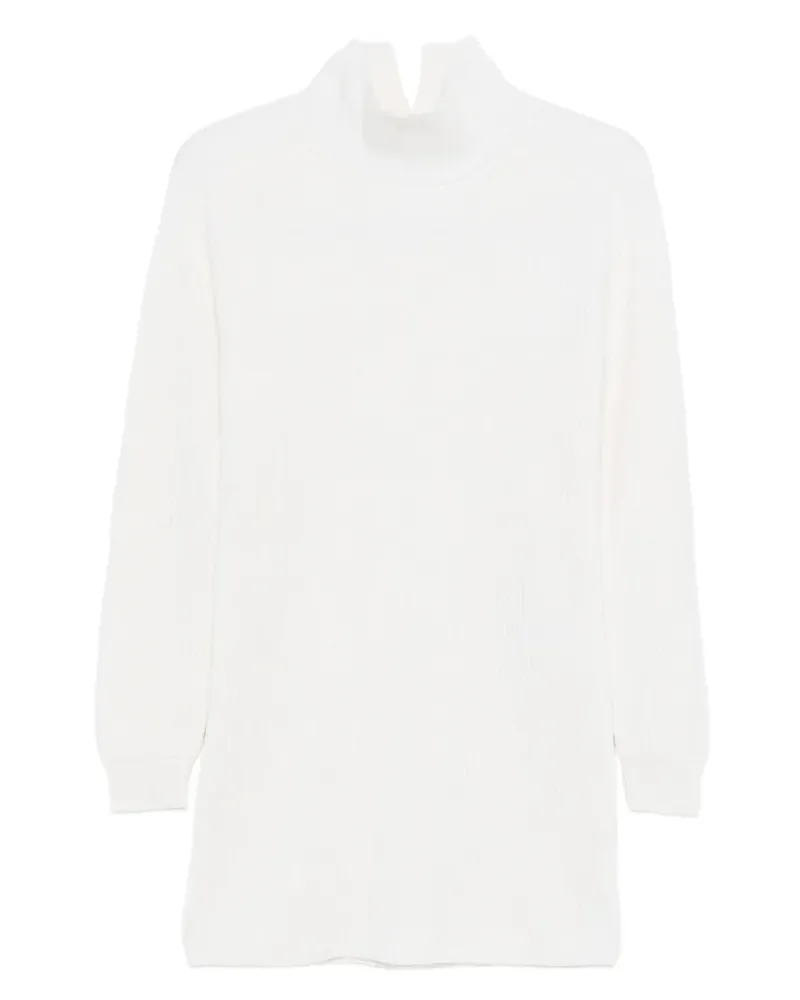 Dondup ribbed-knit dress - Weiß Weiß