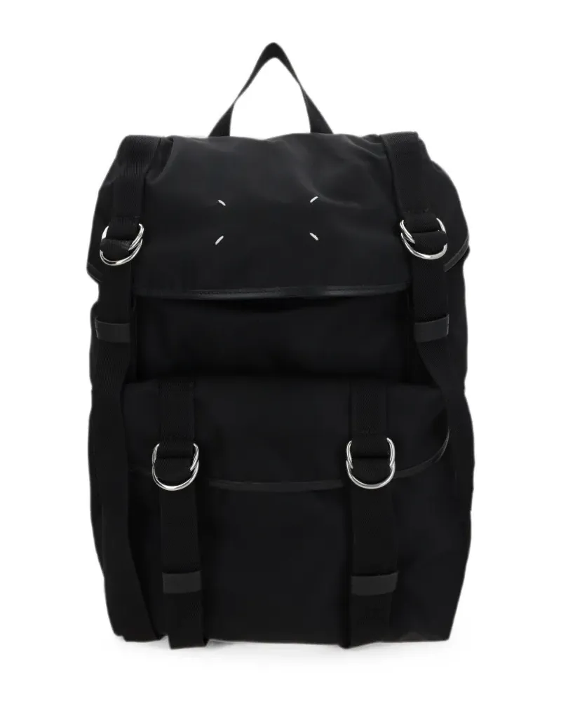 Maison Margiela four-stitch top-handle backpack - Schwarz Schwarz