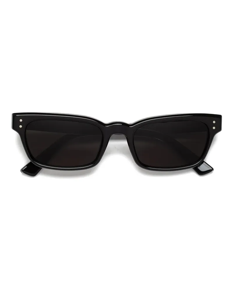 Marni Floosa Sonnenbrille mit eckigem Gestell - Schwarz Schwarz