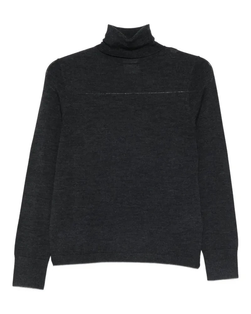 ALLUDE roll-neck top - Grau Grau