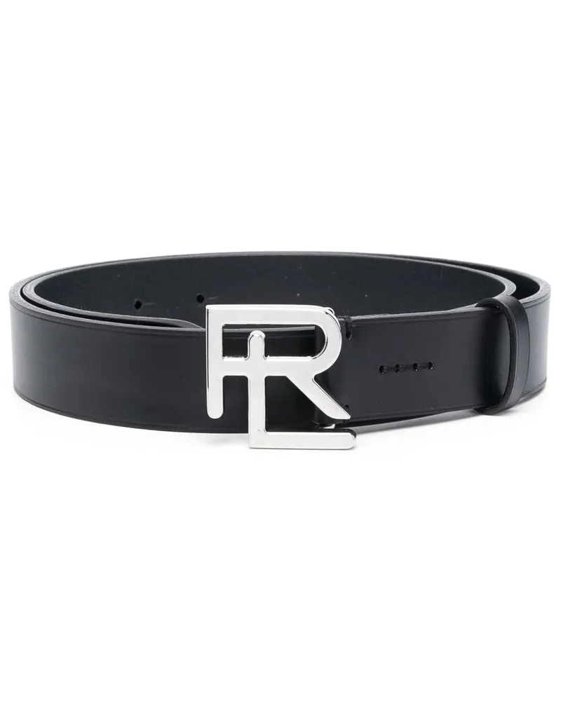 Ralph Lauren Gürtel mit Logo-Schnalle - Schwarz Schwarz