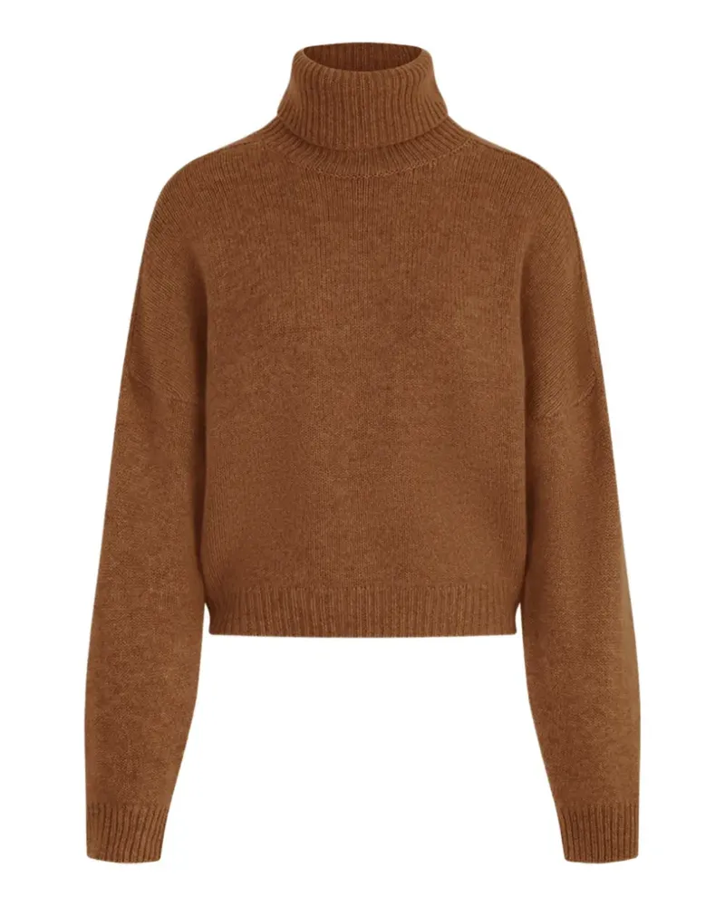 Le Kasha 1918 Bangkok roll-neck sweater - Braun Braun