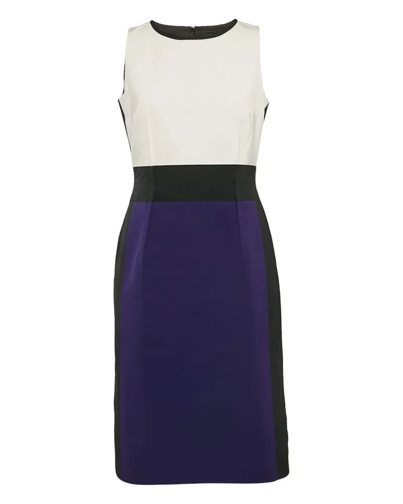Paule Ka Ärmelloses Colour-Block-Kleid - Blau Blau