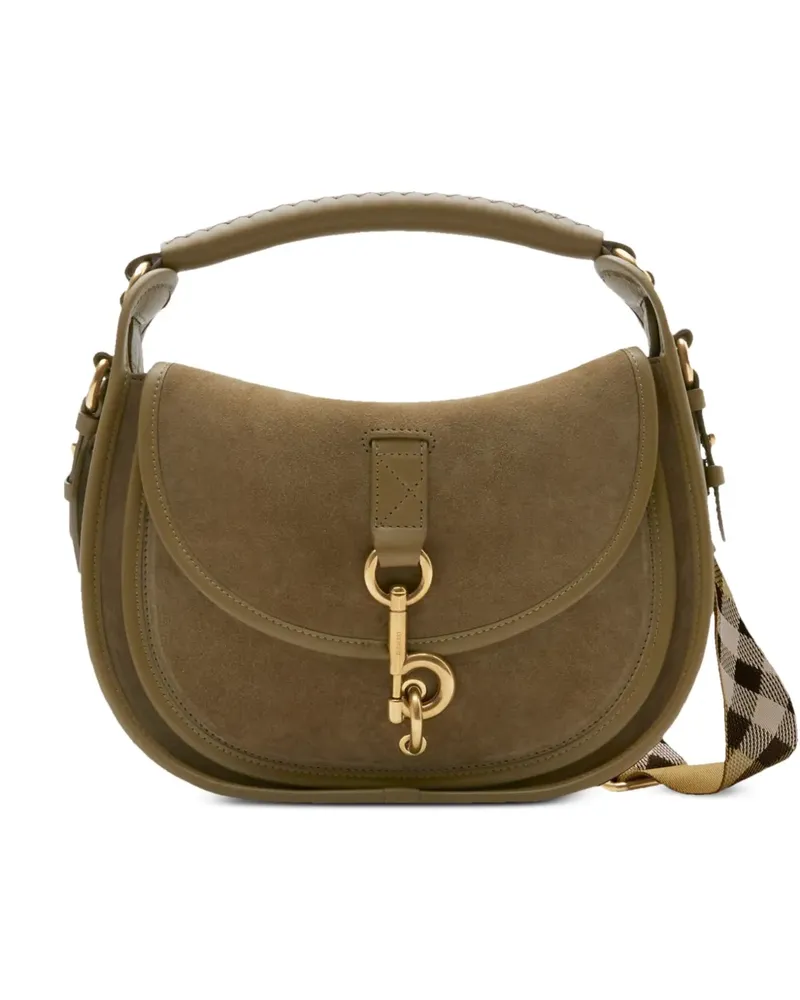 Burberry Kleine B Clip Tote Bag - Braun Braun