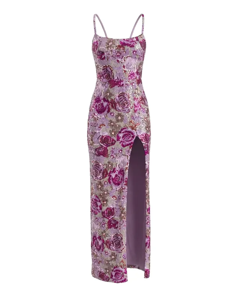 BRONX AND BANCO Allegra floral-print maxi dress - Rosa Rosa
