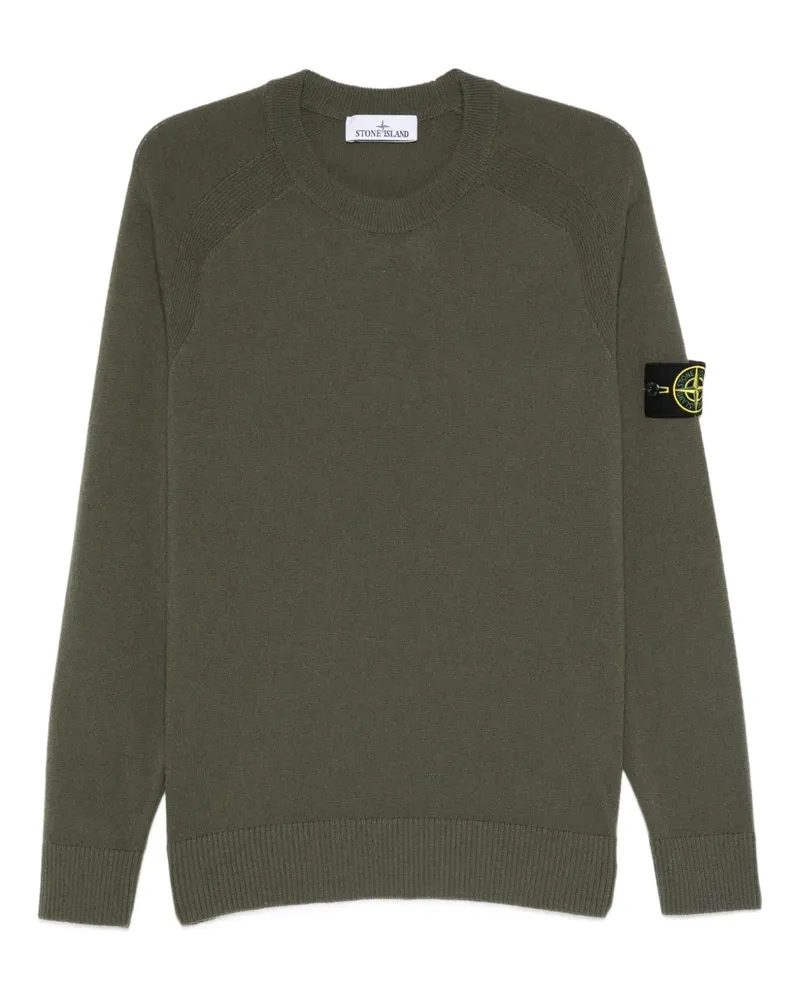 Stone Island Pullover mit Raglanärmeln - Grün Grün
