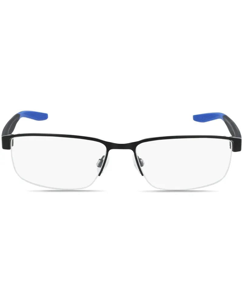 Nike Brille mit Logo-Print - Schwarz Schwarz